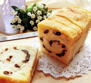 葡萄干菠蘿吐司的家常做法