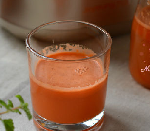 胡蘿卜蘋果汁的家常做法