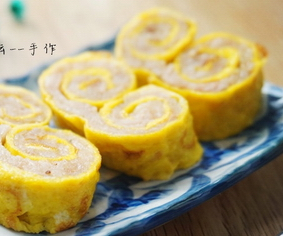 豬肉蛋卷怎么做 好看又美味的金錢蛋卷