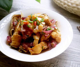 農(nóng)家酸辣椒燒魚塊的家常做法