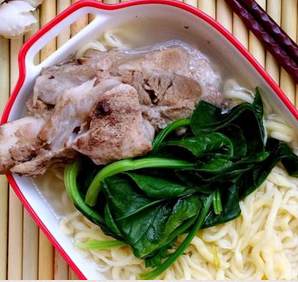 棒子骨湯面的家常做法