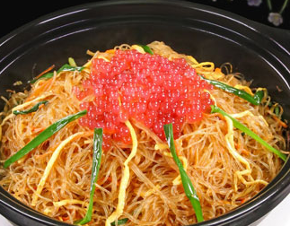 魚子醬干撈粉絲煲的做法 家常干撈粉絲怎么做