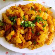 香辣波浪土豆條的做法