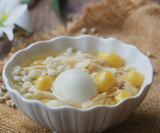 春節(jié)年夜飯食譜推薦 腐竹白果雞蛋糖水的家常做法