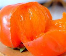 【柿子吃多了會(huì)怎么樣】柿子不能與什么水果同吃_柿子怎么做成柿餅