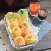 胡蘿卜飯團的做法