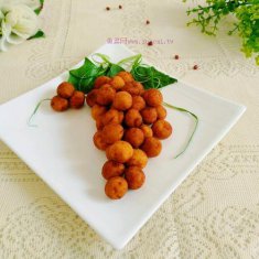 紅薯泥葡萄的做法