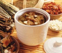 【菜干豬骨湯的功效】菜干豬骨湯