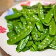 【清炒荷蘭豆的做法】清炒荷蘭豆