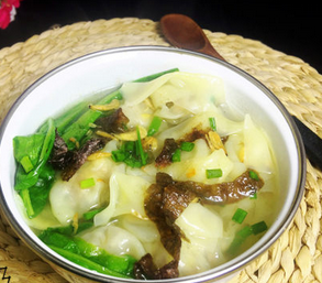 蝦皮紫菜香茹云吞的家常做法