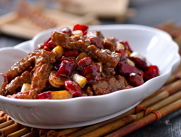 煳辣肉花的家常做法