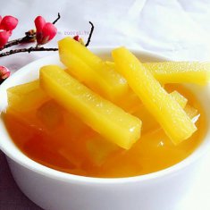 橙汁蘿卜條的做法