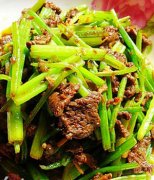 【芹菜炒牛肉末的做法】芹菜炒牛肉末的營養(yǎng)價(jià)值_芹菜炒牛肉末的注意