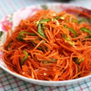 【炒胡蘿卜的做法】炒胡蘿卜的功