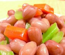 【涼拌花生米芹菜胡蘿卜】涼拌花生米芹菜胡蘿卜怎么做好吃_拌花生米