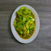 蒸魚(yú)豉油西葫蘆的做法