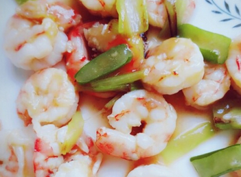 蠔油基圍蝦的家常做法