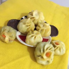 蘿卜莖葉餡南瓜皮包子的做法