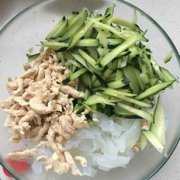 雞絲拉皮的做法