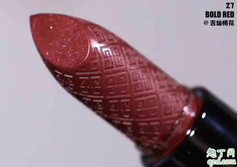 紀梵希2019圣誕限量27好看嗎 紀梵希27bold red口紅試色6