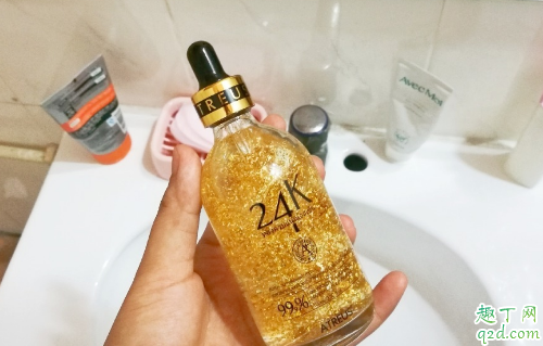 ?UAU24K黃金精華怎么樣 24K黃金精華液使用測評5