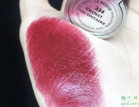 紀(jì)梵希334是什么顏色 紀(jì)梵希2019秋冬新品334口紅試色3