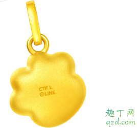周大福貓爪黃金轉(zhuǎn)運珠多少錢 周大福貓爪轉(zhuǎn)運珠吊墜在哪買7