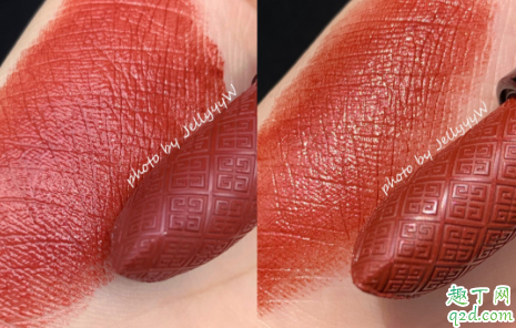 紀(jì)梵希27和28哪個好看 紀(jì)梵希圣誕限定n27和n28試色對比4