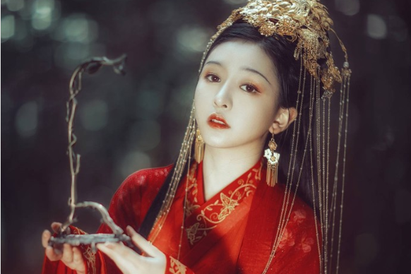 唯美仙氣十足的古風(fēng)詩詞說說帶圖片1