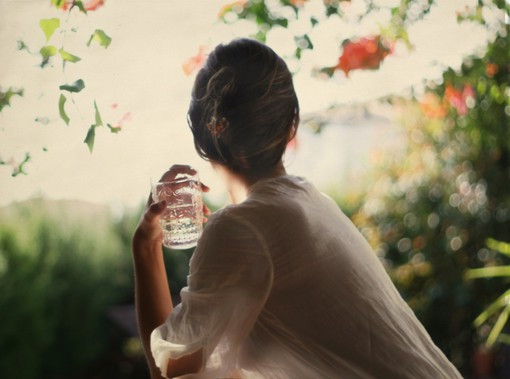 那些愛而不得的心酸和傷感圖片句子 似曾已看過極光海洋和彩虹4