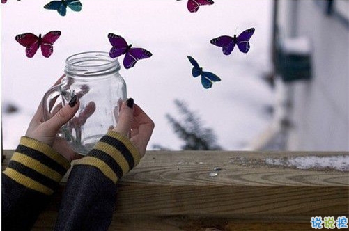 女生傷感說說帶圖片心情低落 越想越心痛的難過說說大全13