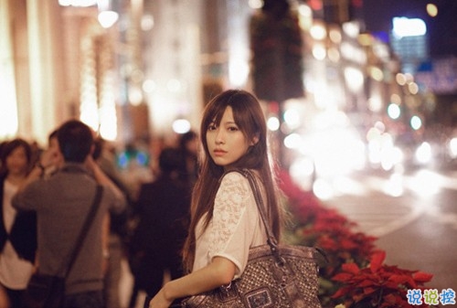 戀愛中那些甜蜜唯美又泛著心酸的句子帶圖 你說(shuō)今晚月色真美11