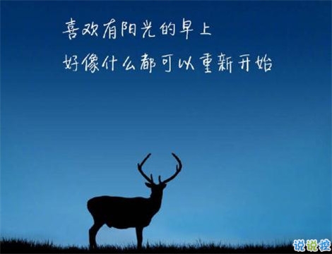 深刻有內(nèi)涵的說說致自己帶圖片 充滿陽光灑脫勵志說說7