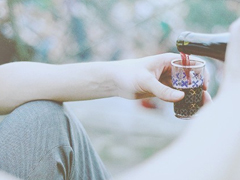 溫暖的小清新文藝句子帶圖片 想把自己的全世界都給你