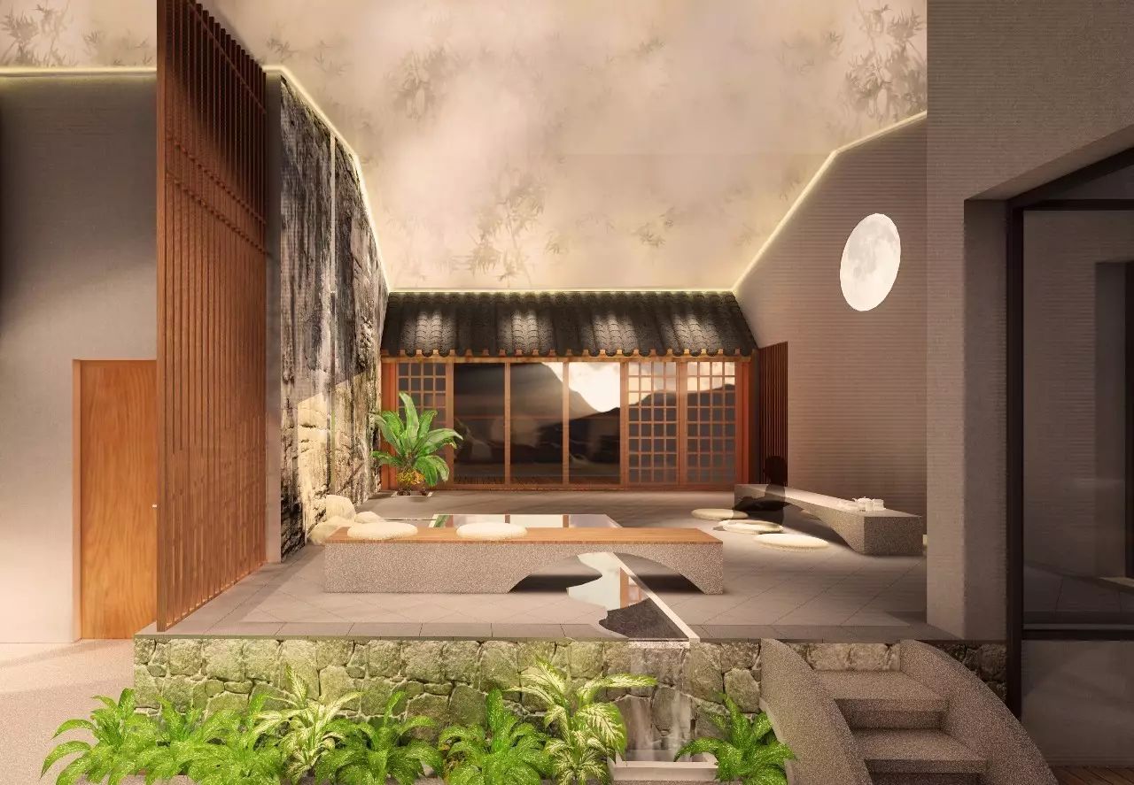 梧桐小筑，一幅靜靜舒展的水墨畫卷