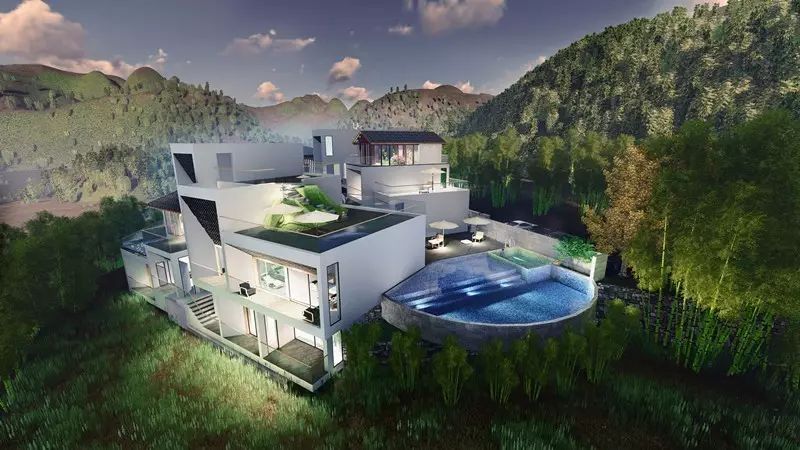 梧桐小筑，一幅靜靜舒展的水墨畫(huà)卷