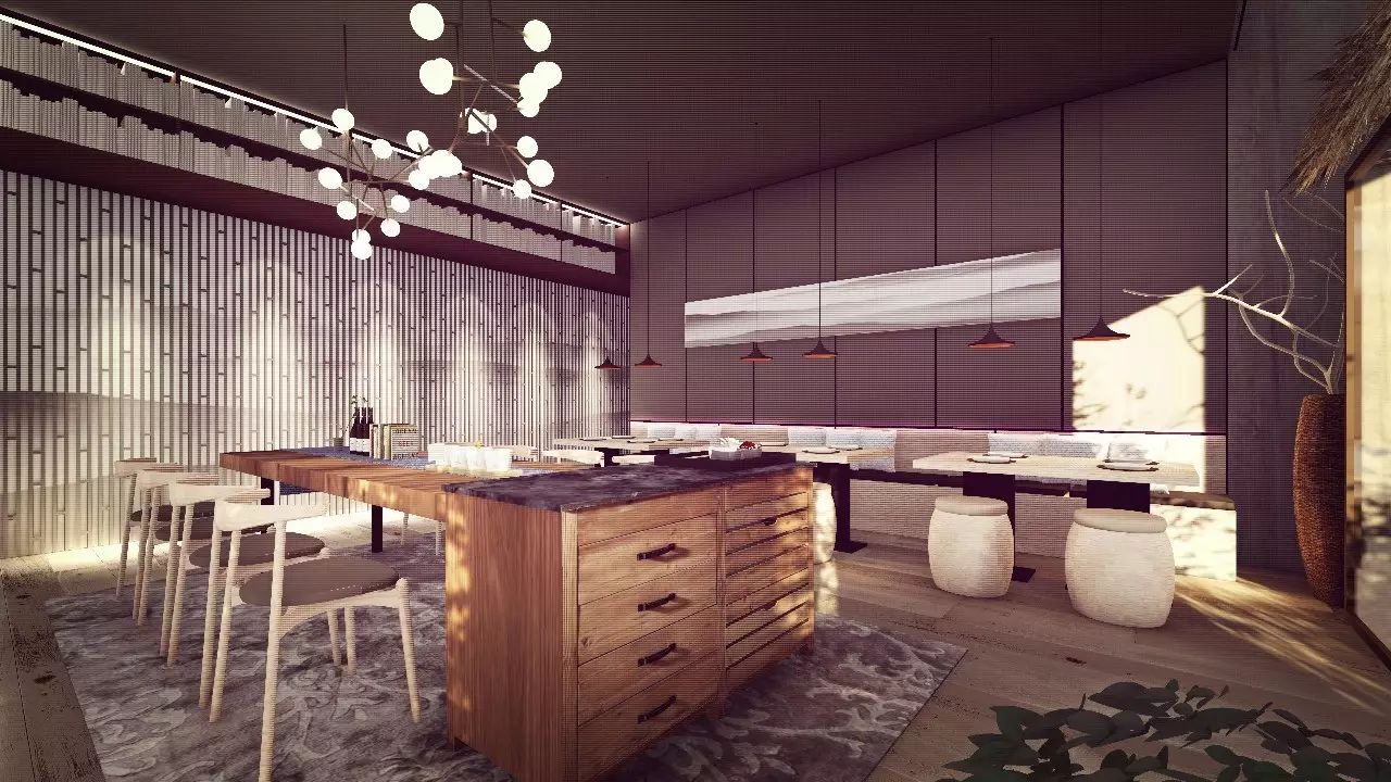 梧桐小筑，一幅靜靜舒展的水墨畫卷