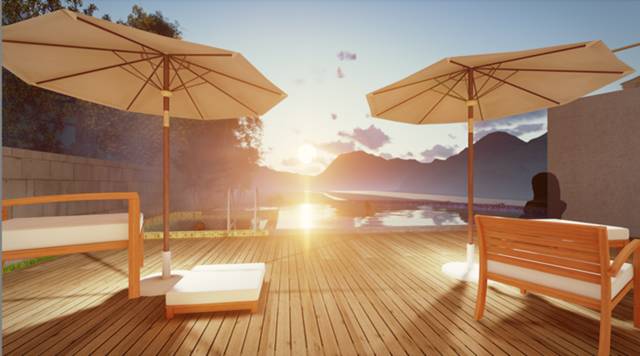 梧桐小筑，一幅靜靜舒展的水墨畫(huà)卷