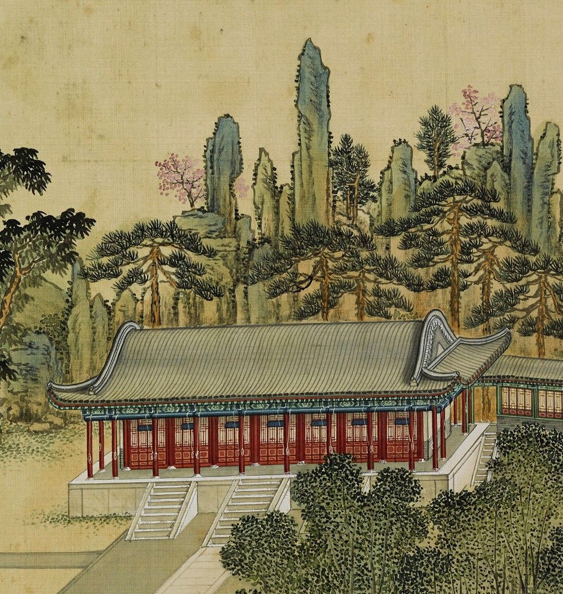 國畫：傾世絕美圓明園比你想像的更美《一》