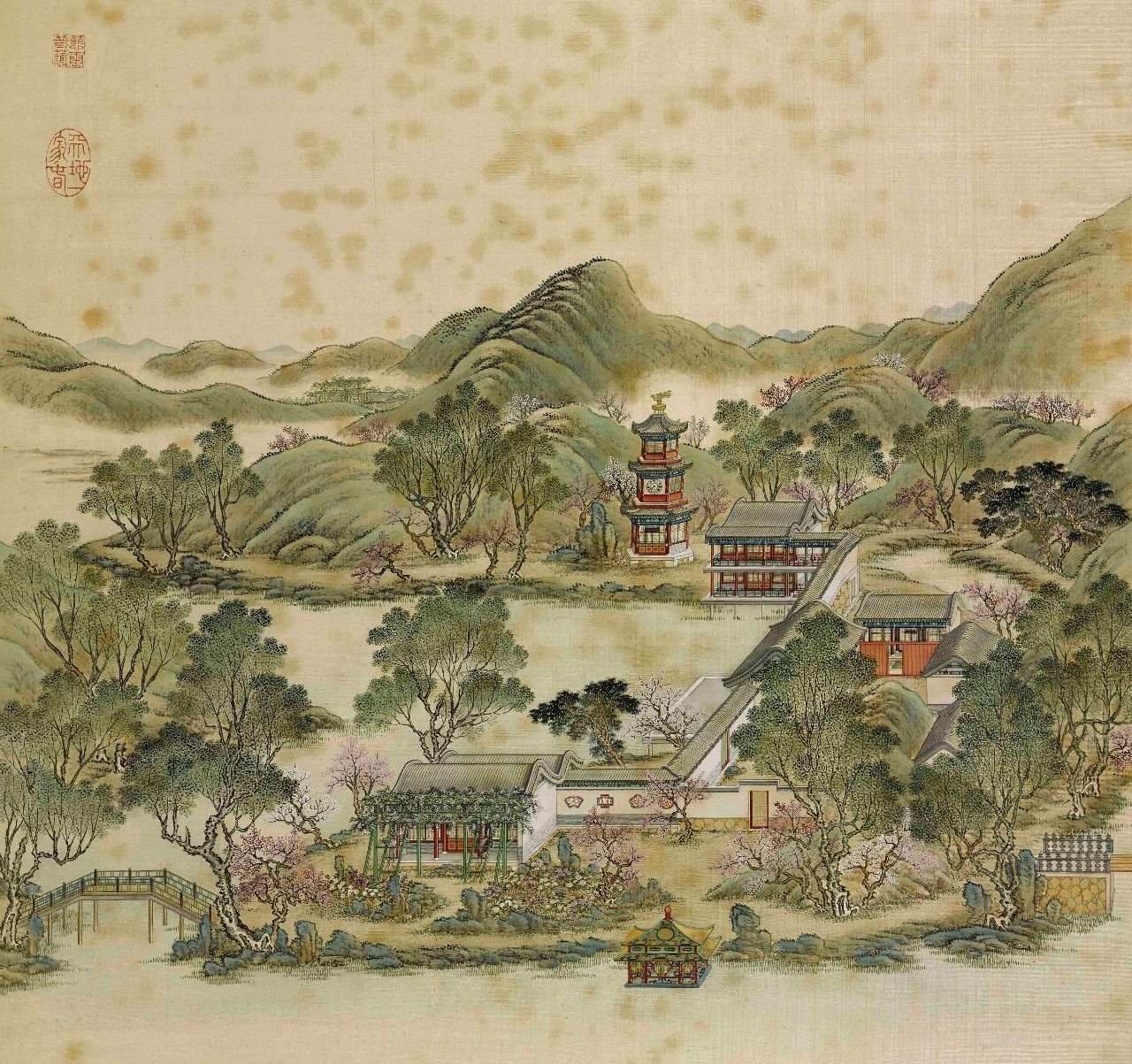 國(guó)畫：傾世絕美圓明園比你想像的更美《一》