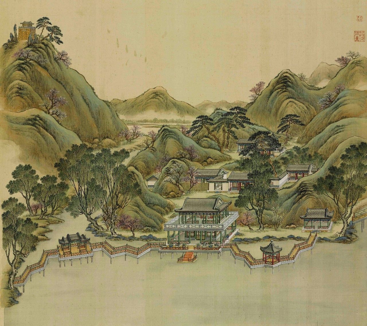 國(guó)畫：傾世絕美圓明園比你想像的更美《一》