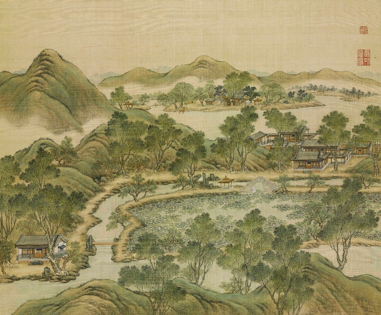 國(guó)畫：傾世絕美圓明園比你想像的更美《二》