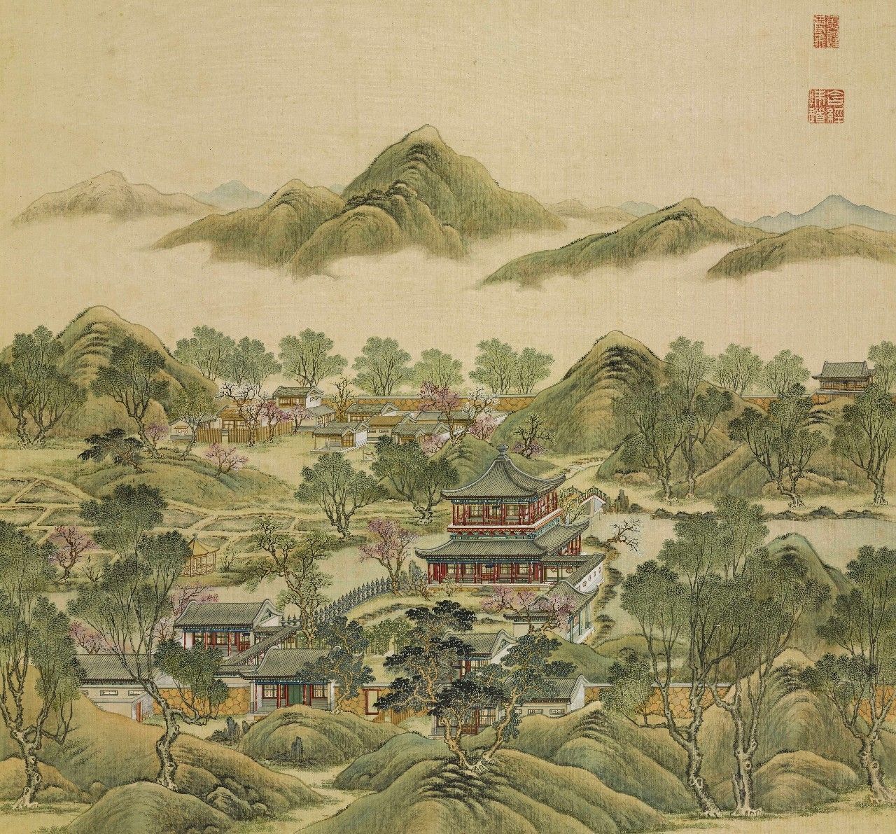 國(guó)畫：傾世絕美圓明園比你想像的更美《二》