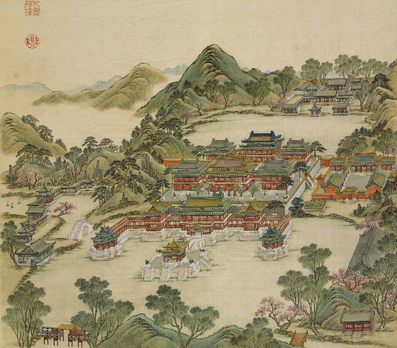 國(guó)畫：傾世絕美圓明園比你想像的更美《二》