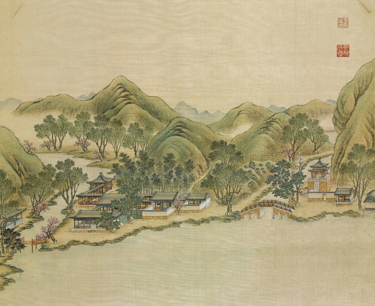 國(guó)畫：傾世絕美圓明園比你想像的更美《二》