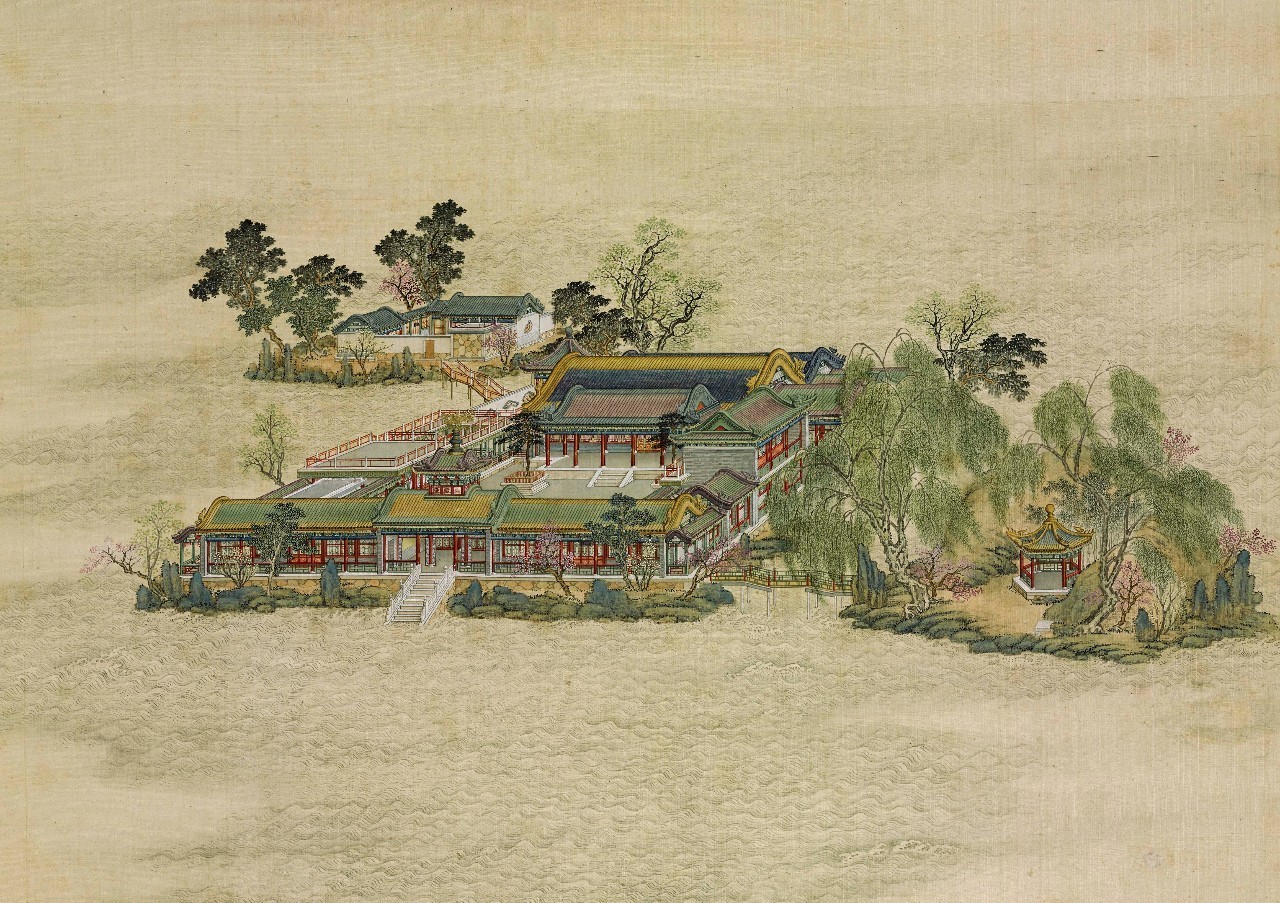 國(guó)畫(huà)：傾世絕美圓明園比你想像的更美《二》