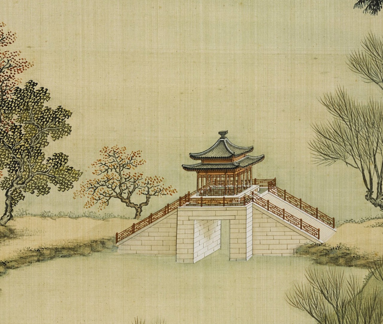 國畫：傾世絕美圓明園比你想像的更美《二》