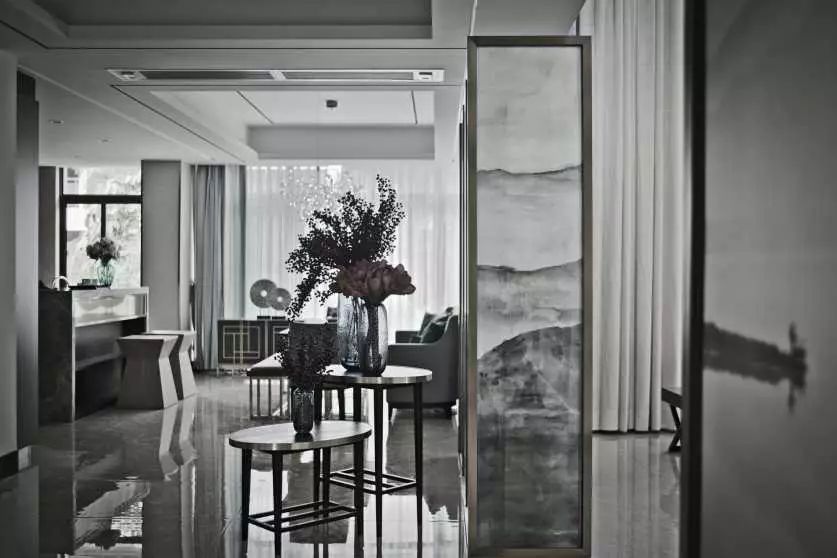 新中式玄關(guān)，推開門就讓人驚艷到心!