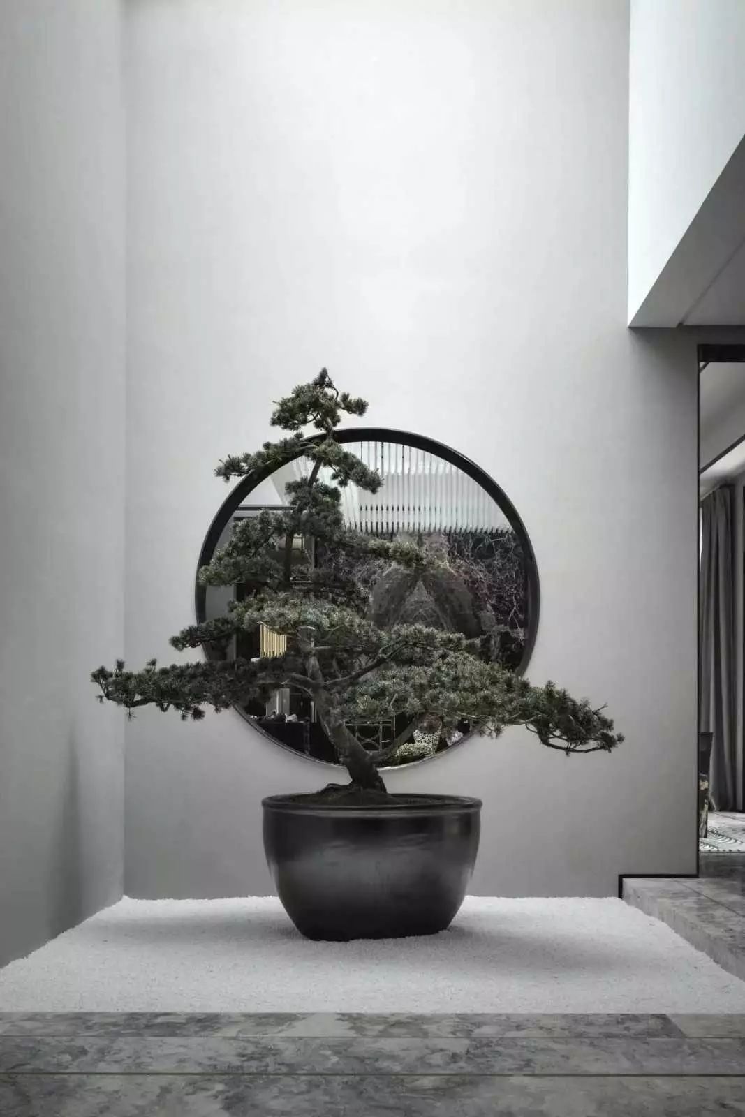 新中式玄關(guān)，推開門就讓人驚艷到心!