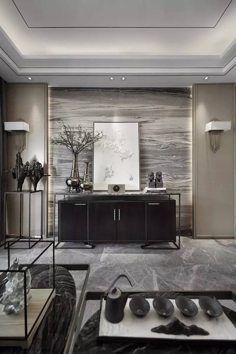 新中式玄關(guān)，推開門就讓人驚艷到心!